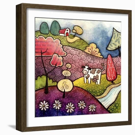 Loretta's Farm-Sandra Willard-Framed Giclee Print