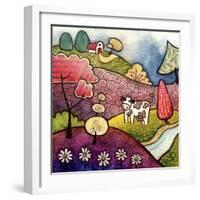 Loretta's Farm-Sandra Willard-Framed Giclee Print