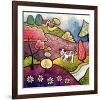 Loretta's Farm-Sandra Willard-Framed Giclee Print