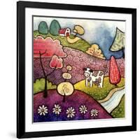 Loretta's Farm-Sandra Willard-Framed Giclee Print