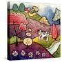 Loretta's Farm-Sandra Willard-Stretched Canvas