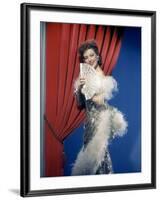 Loretta Young (photo)-null-Framed Photo