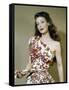 Loretta Young (photo)-null-Framed Stretched Canvas