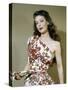 Loretta Young (photo)-null-Stretched Canvas