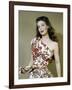 Loretta Young (photo)-null-Framed Photo