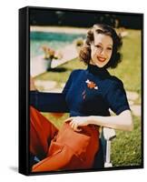 Loretta Young-null-Framed Stretched Canvas