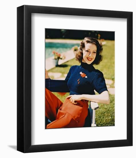 Loretta Young-null-Framed Photo