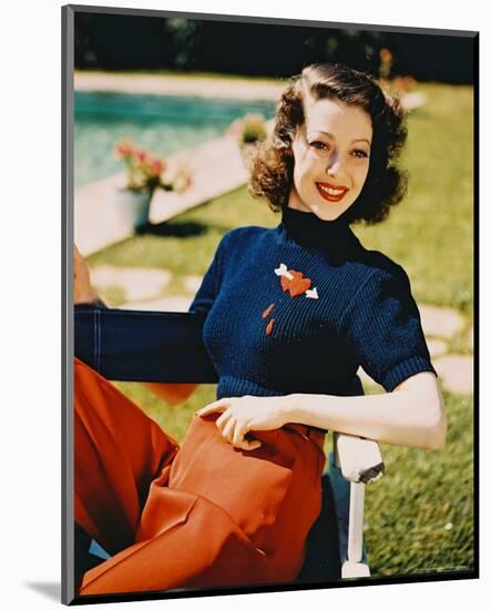 Loretta Young-null-Mounted Photo