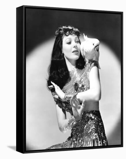 Loretta Young-null-Framed Stretched Canvas