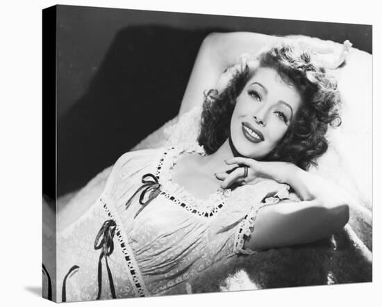 Loretta Young-null-Stretched Canvas