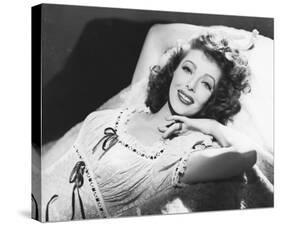 Loretta Young-null-Stretched Canvas