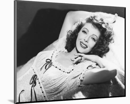 Loretta Young-null-Mounted Photo