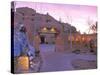 Loretto Inn, Santa Fe, New Mexico, USA-Rob Tilley-Stretched Canvas