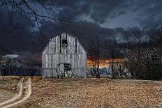 Sunset Barn-Lori Hutchison-Photographic Print