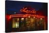 Lori's Diner at Night, San Francisco, California-Anna Miller-Stretched Canvas