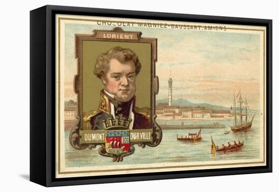 Lorient - Dumont D'Urville-null-Framed Stretched Canvas