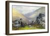 Lorna Doone, Devon Scene-Fred Widgery-Framed Art Print