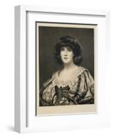 Lorna Doone, Engraved by Fred Miller (Fl.1886-1915) Pub. by Robert Dunthorne, 1892 (Mezzotint)-William Clarke Wontner-Framed Premium Giclee Print