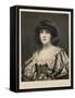 Lorna Doone, Engraved by Fred Miller (Fl.1886-1915) Pub. by Robert Dunthorne, 1892 (Mezzotint)-William Clarke Wontner-Framed Stretched Canvas