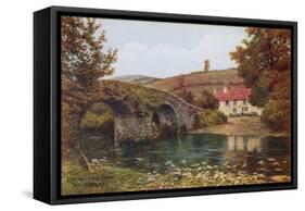 Lorna Doone Farm, Malmsmead-Alfred Robert Quinton-Framed Stretched Canvas