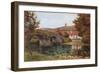 Lorna Doone Farm, Malmsmead-Alfred Robert Quinton-Framed Premium Giclee Print