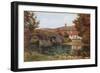 Lorna Doone Farm, Malmsmead-Alfred Robert Quinton-Framed Premium Giclee Print