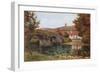 Lorna Doone Farm, Malmsmead-Alfred Robert Quinton-Framed Premium Giclee Print
