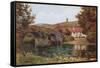 Lorna Doone Farm, Malmsmead-Alfred Robert Quinton-Framed Stretched Canvas