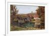 Lorna Doone Farm, Malmsmead-Alfred Robert Quinton-Framed Giclee Print