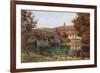 Lorna Doone Farm, Malmsmead-Alfred Robert Quinton-Framed Giclee Print