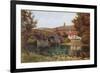 Lorna Doone Farm, Malmsmead-Alfred Robert Quinton-Framed Giclee Print