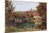 Lorna Doone Farm, Malmsmead-Alfred Robert Quinton-Mounted Giclee Print