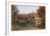 Lorna Doone Farm, Malmsmead-Alfred Robert Quinton-Framed Giclee Print