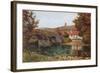 Lorna Doone Farm, Malmsmead-Alfred Robert Quinton-Framed Giclee Print