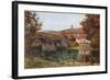 Lorna Doone Farm, Malmsmead-Alfred Robert Quinton-Framed Giclee Print