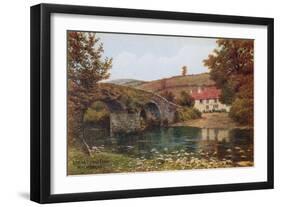 Lorna Doone Farm, Malmsmead-Alfred Robert Quinton-Framed Giclee Print