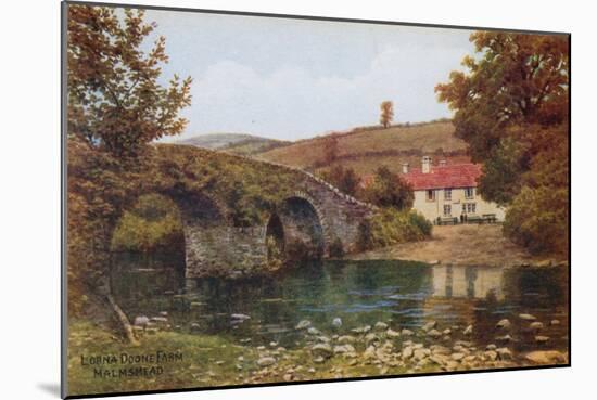 Lorna Doone Farm, Malmsmead-Alfred Robert Quinton-Mounted Giclee Print