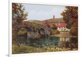 Lorna Doone Farm, Malmsmead-Alfred Robert Quinton-Framed Giclee Print