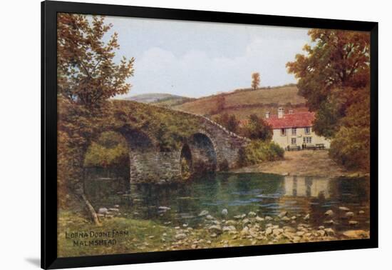 Lorna Doone Farm, Malmsmead-Alfred Robert Quinton-Framed Giclee Print