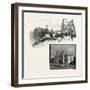 Lorne Bridge, Brantford (Top), Collegiate Institute, Brantford (Bottom), Canada, Nineteenth Century-null-Framed Giclee Print