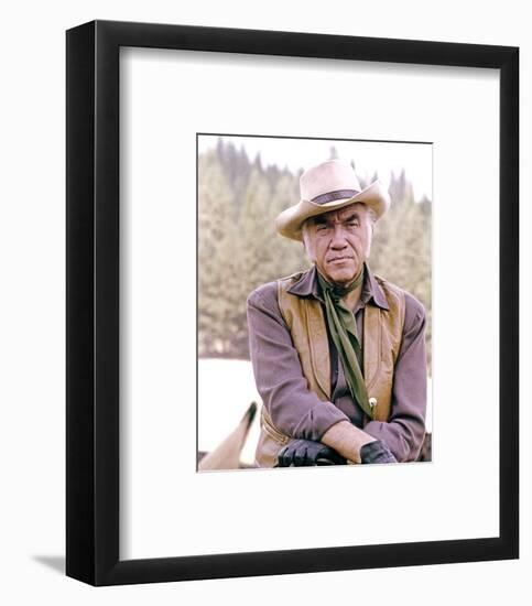 Lorne Greene, Bonanza (1959)-null-Framed Photo