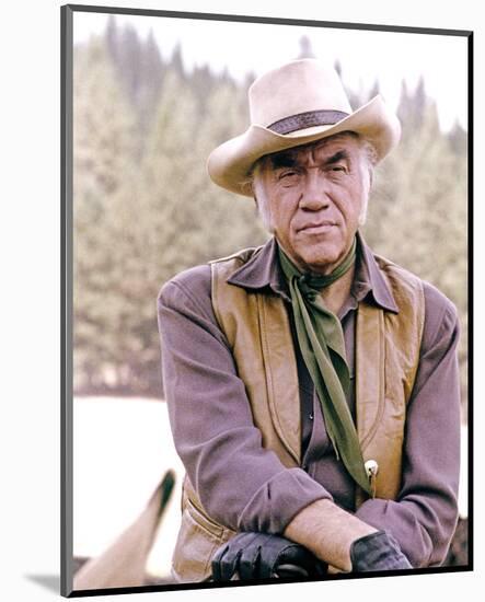 Lorne Greene, Bonanza (1959)-null-Mounted Photo