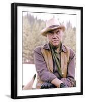 Lorne Greene, Bonanza (1959)-null-Framed Photo