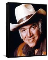 Lorne Greene - Bonanza-null-Framed Stretched Canvas