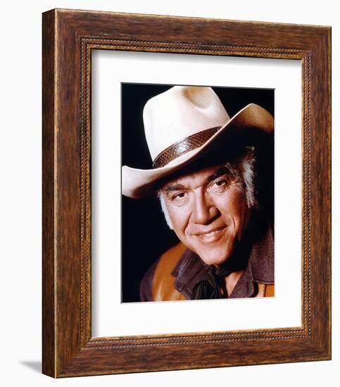 Lorne Greene - Bonanza-null-Framed Photo