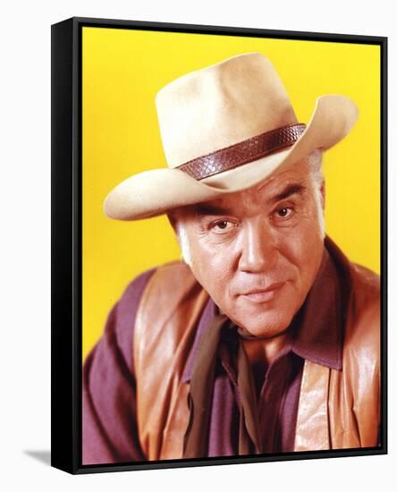 Lorne Greene - Bonanza-null-Framed Stretched Canvas