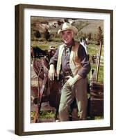 Lorne Greene - Bonanza-null-Framed Photo