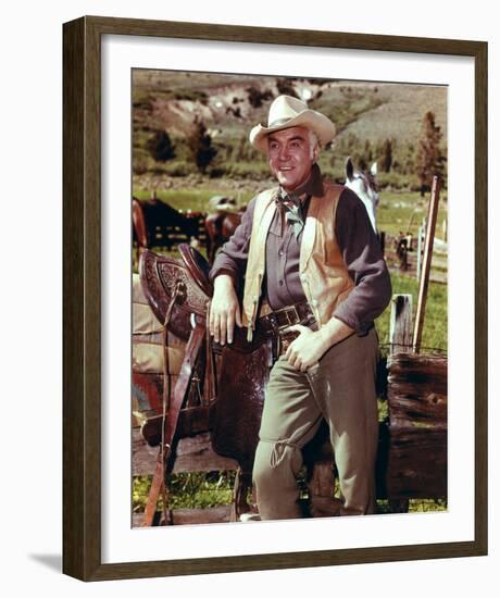 Lorne Greene - Bonanza-null-Framed Photo