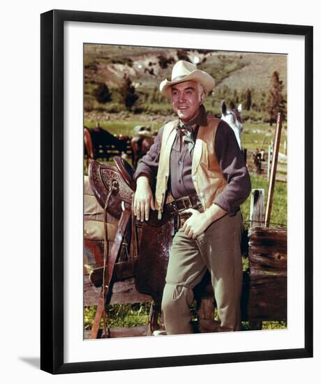 Lorne Greene - Bonanza-null-Framed Photo