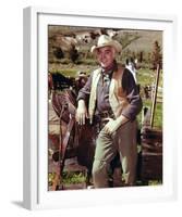 Lorne Greene - Bonanza-null-Framed Photo